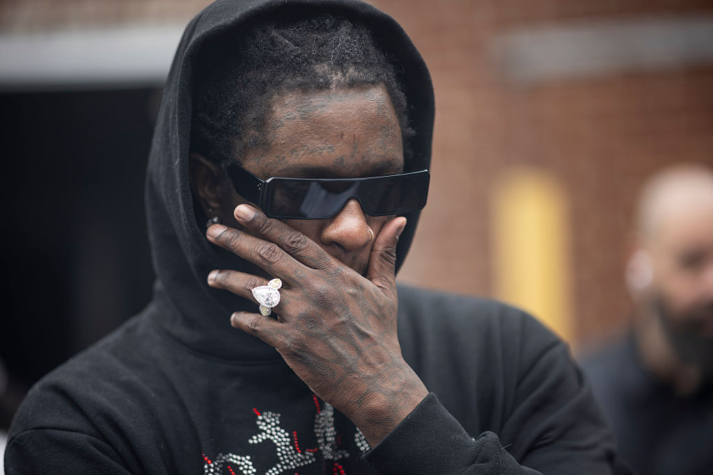 Young Thug Makes Surprise Appearance At Back-to-School Event